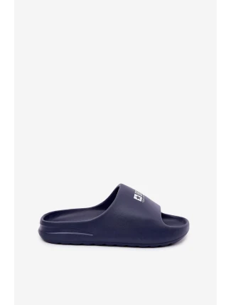 Pánské Pěnové Pantofle S Logem Big Star RR174A014 Tmavě Modré Pánské Pěnové Pantofle S Logem Big Star RR174A014 Tmavě Modré