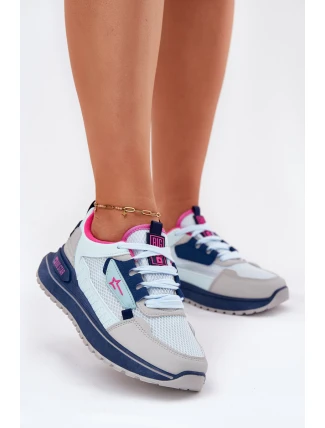 Dámské Sportovní Boty Na Platformě Big Star RR274A225 HI-POLY SYSTEM Modré