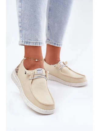 Lehké Dámské Polobotky McKeylor 96116 Béžové