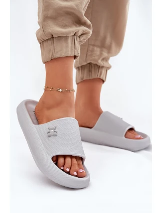 Dámské Pěnové Sandály Na Platformě S Medvědem Vinceza 75210 Šedé