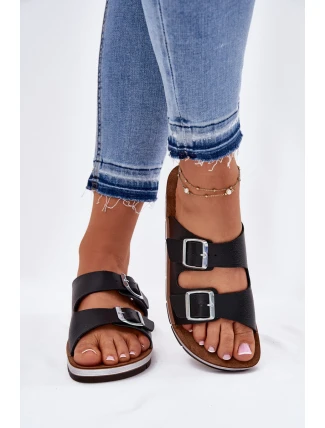 Dámské Sandały S Přezkami Inblu CP000042 Černé