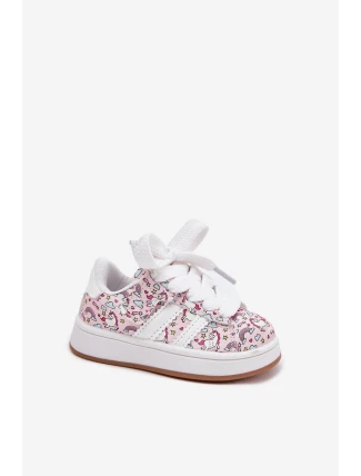 Dívčí Sportovní Boty S Motivem Jednorožce Růžové Ilana
