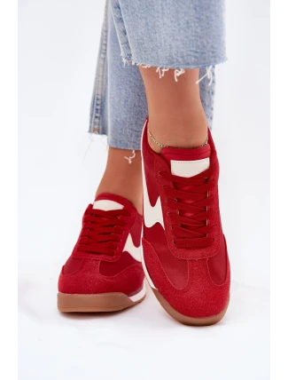 Dámské Sportovní Boty Tenisky Červené Zerina