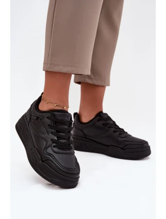 Dámské Tenisky Na Platformě Big Star SS274589 HI-POLY SYSTEM Černé