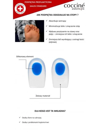 Gelpodpatěnky na ostrohy COCCINE GALOS