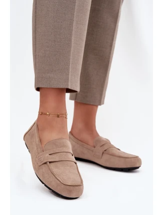 Loafersy Mokasyny Damské Ploché Béžové Soreline Loafersy Mokasyny Damské Ploché Béžové Soreline