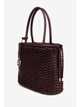 Taška typu shopper NOBO BAG5940-005 bordová