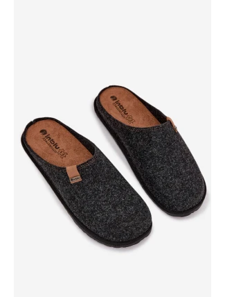Pánské domácí pantofle preventivní Inblu SI000025 tmavě šedé Pánské domácí pantofle preventivní Inblu SI000025 tmavě šedé