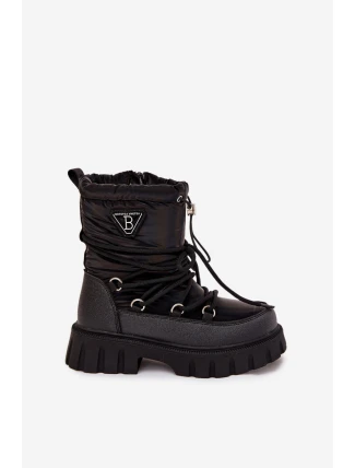 Dětské černé sněhule Adelisse Dětské černé sněhule Adelisse