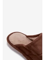 Pánské hnědé pantofle Selomir