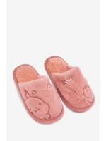 Dětské pantofle s kožíškem Růžové Norene