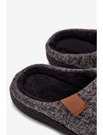 Pánské Černé Papuče Serevan