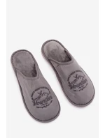 Pánské šedé pantofle Tiranne
