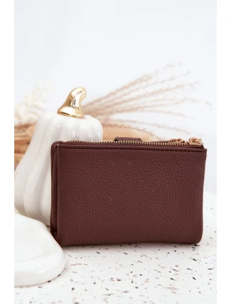 Dámská peněženka z eko kůže čokoládová Ilissea Dámská peněženka z eko kůže čokoládová Ilissea