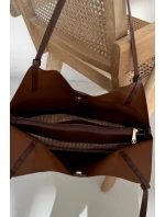 Taška Skopper z eko semiše čokoládová Sorvelle Taška Skopper z eko semiše čokoládová Sorvelle