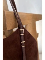 Taška Skopper z eko semiše čokoládová Sorvelle Taška Skopper z eko semiše čokoládová Sorvelle
