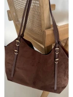 Taška Skopper z eko semiše čokoládová Sorvelle Taška Skopper z eko semiše čokoládová Sorvelle