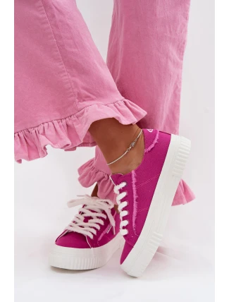 Dámské tenisky na platformě O`NEILL SPINNA C WOMEN LOW 90261009.06R Fuchsiová