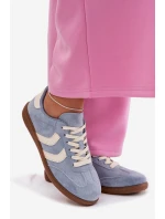 Dámské tenisky z eko semiše modré Jesavella