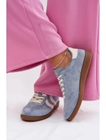 Dámské tenisky z eko semiše modré Jesavella