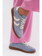 Dámské tenisky z eko semiše modré Jesavella