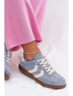 Dámské tenisky z eko semiše modré Jesavella
