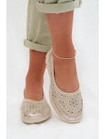 Bežové průhledné baleríny Palorette Bežové průhledné baleríny Palorette