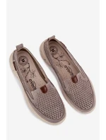 Otevřená semišová polobotka Ravinette Otevřená semišová polobotka Ravinette