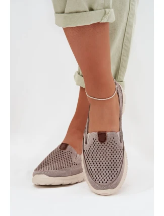 Otevřená semišová polobotka Ravinette Otevřená semišová polobotka Ravinette