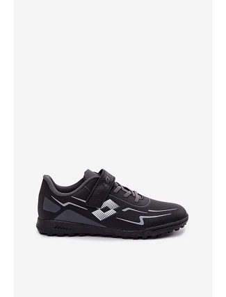 Dětské sportovní boty pro mládež LOTTO KOBALTO 2601520 Černo-Šedé