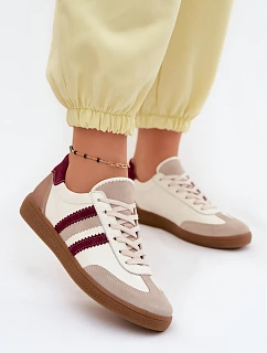 Kožené dámské tenisky Zazoo N1234S2 Bílomodré