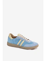 Zazoo N1068 Semišové Nízké Damské Tenisky Modré