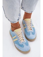 Zazoo N1068 Semišové Nízké Damské Tenisky Modré