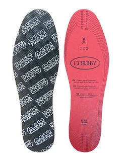 CORBBY ACTI WORK Vložky s granulovaným uhlím na řezání 36-46