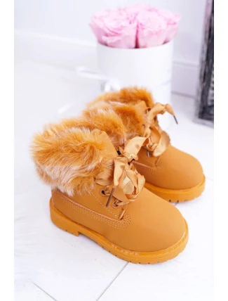 Dětské Kotníkové Boty Zateplené Camel Tesoro