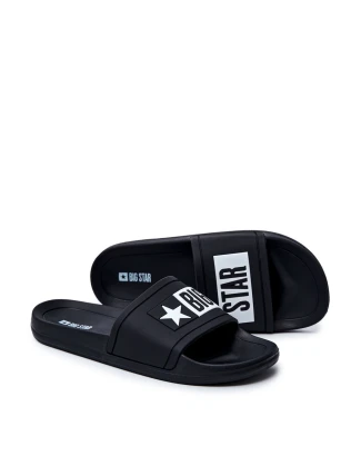 Pánské Klasické Nazouváky Big Star Černé DD174699