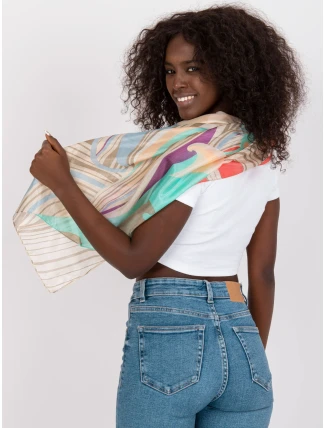 Dámský šátek AT CH E 81500 béžový Dámský šátek AT CH E 81500 béžový