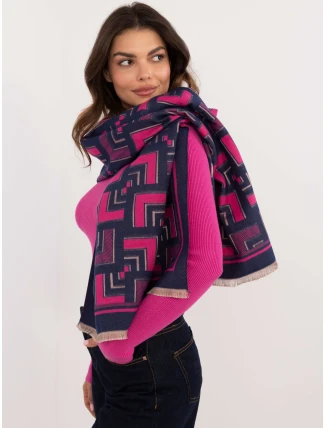 Šála AT SZ 23158.32 tmavě modrá