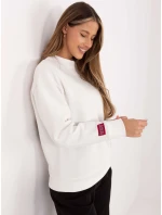 Mikina D10608BC02568J bílá Mikina D10608BC02568J bílá