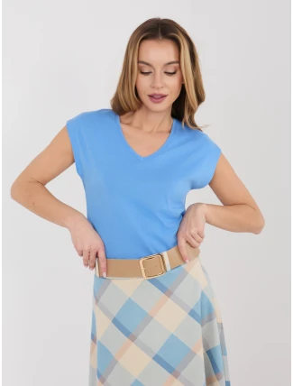 T shirt D12041AH02570C niebieski T shirt D12041AH02570C niebieski