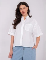 Halenka D70089M11339A bílá Halenka D70089M11339A bílá