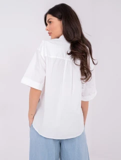 Halenka D70089M11339A bílá