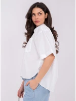 Halenka D70089M11339A bílá Halenka D70089M11339A bílá