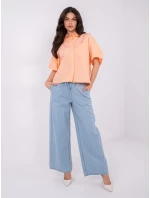 Halenka D70089M11339A broskvová Halenka D70089M11339A broskvová