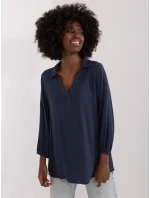 Halenka D73761Z11162A tmavě modrá