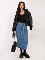 Sukně D80030BI50248L211 modrá Sukně D80030BI50248L211 modrá