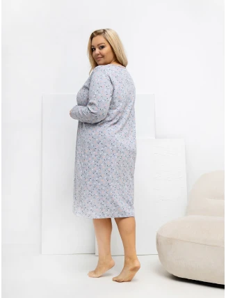 DU KN noční košile FP 602.15 šedá DU KN noční košile FP 602.15 šedá