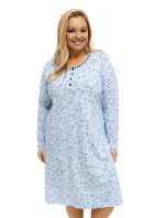 DU KN noční košile FP 604.10 světle modrá DU KN noční košile FP 604.10 světle modrá