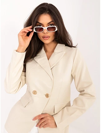 IR KR bunda AY780.00P světle béžová