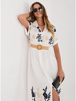 Šaty IR SK 2689 1.88 bílá a tmavě modrá Šaty IR SK 2689 1.88 bílá a tmavě modrá